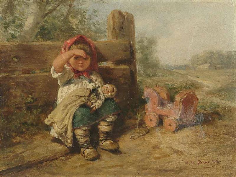 Wilhelm Busch Waiting for friends oil painting picture